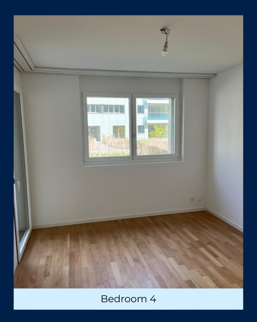 5 Bedroom Shared Apartment Lausanne bedroom 4 