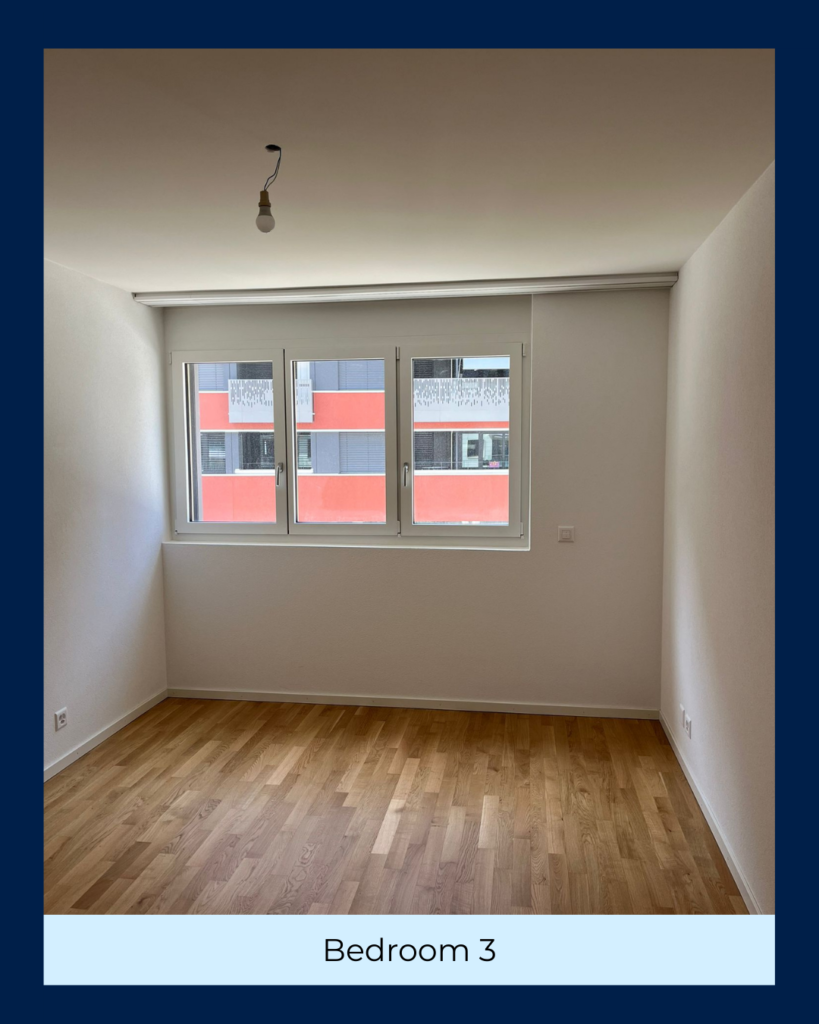 5 Bedroom Shared Apartment Lausanne  bedroom 3