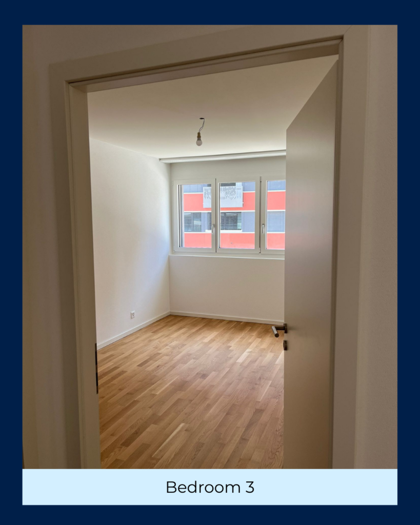 5 Bedroom Shared Apartment Lausanne bedroom 3