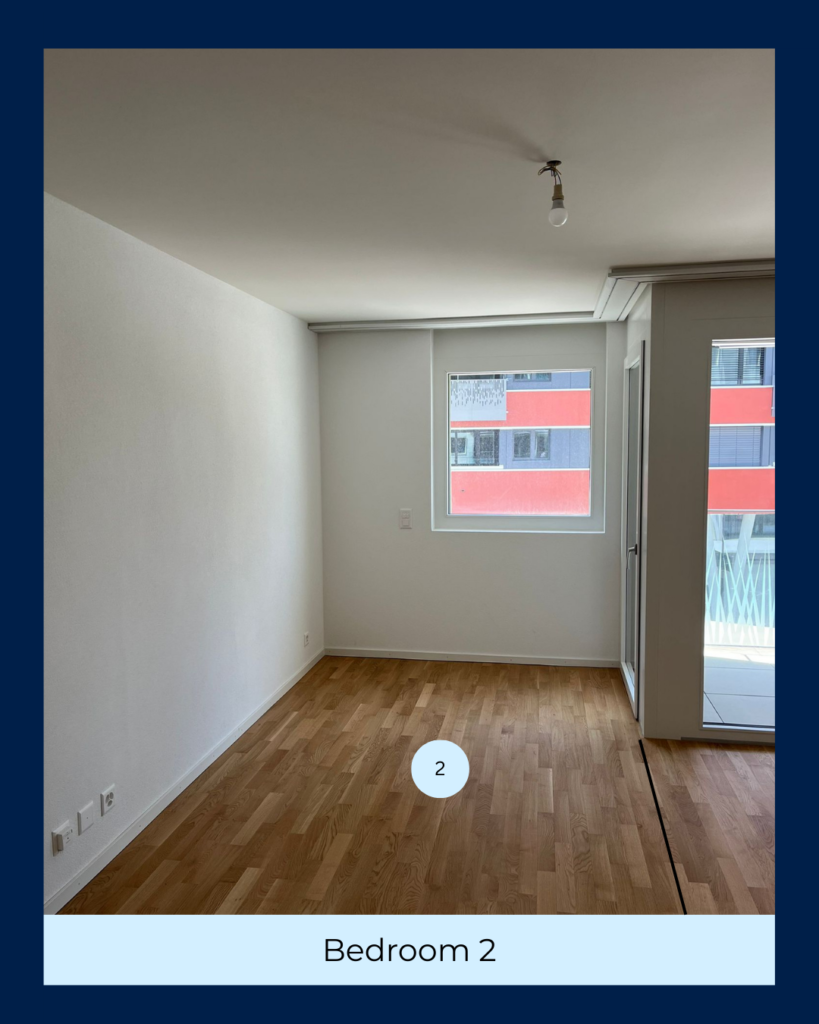 5 Bedroom Shared Apartment Lausanne bedroom 2